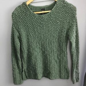 ⭐️Pacsun Me to We Green Crewneck Sweater